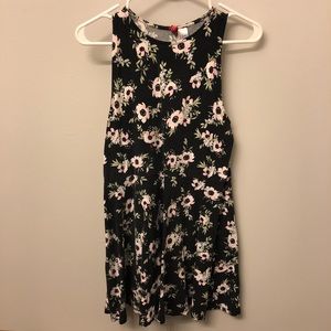 Sleeveless Floral Dress